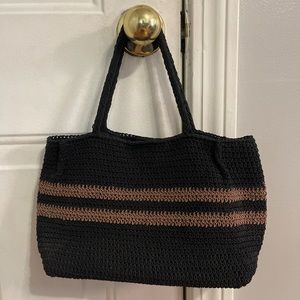 Crochet style purse